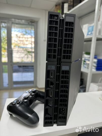 Sony playstation 4 + FC 24 + 2 геймпада