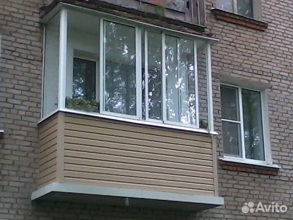 Остекление балконов в Сосновом Бору | Ремонт и строительство | Услуги на  Авито