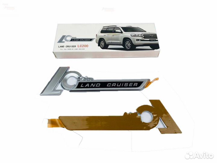 Эмблема Toyota Land Cruiser 200 на кузов Y1139