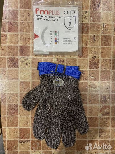 Перчатки мясника кольчужные Niroflex