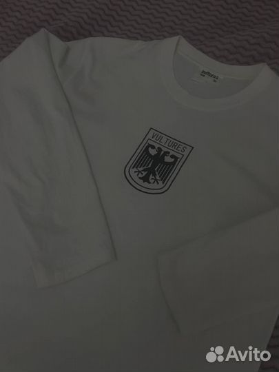 Лонгслив vultures белый