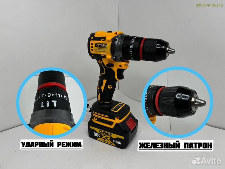 Набор аккумуляторного инструмента DeWalt 4 в 1