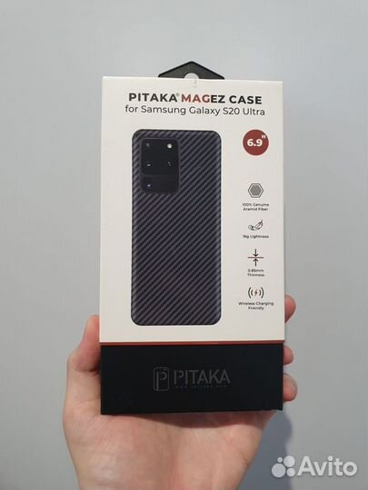 Чехлы Pitaka для Samsung S20+/S20 Ultra