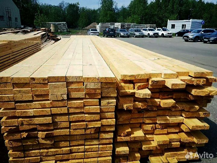 Доска обрезная 80х100х3000