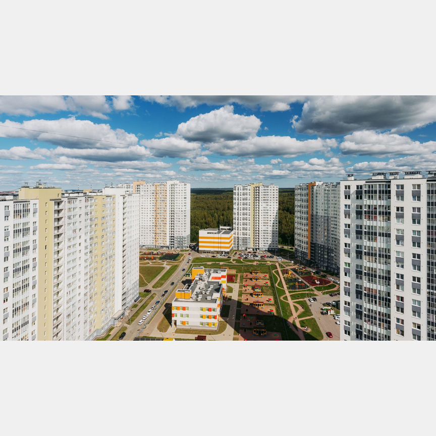 2-к. квартира, 53,9 м², 2/21 эт.