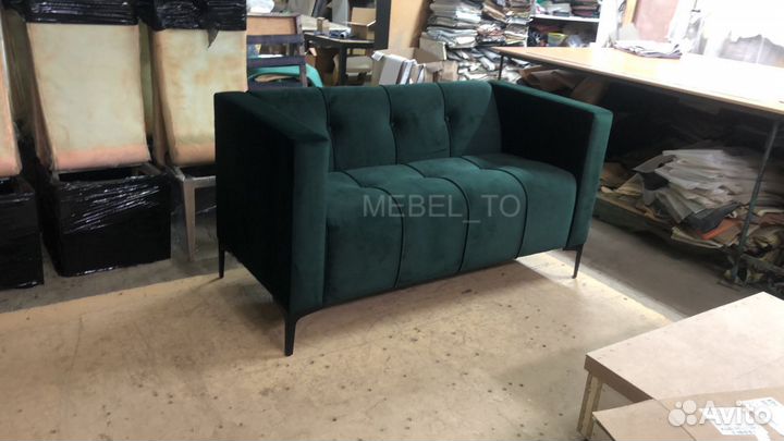 Диван Офисный Велюр, в зону ожидания