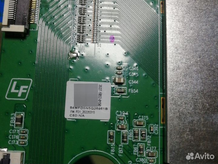 Основная плата от монитора Gigabyte G27F2