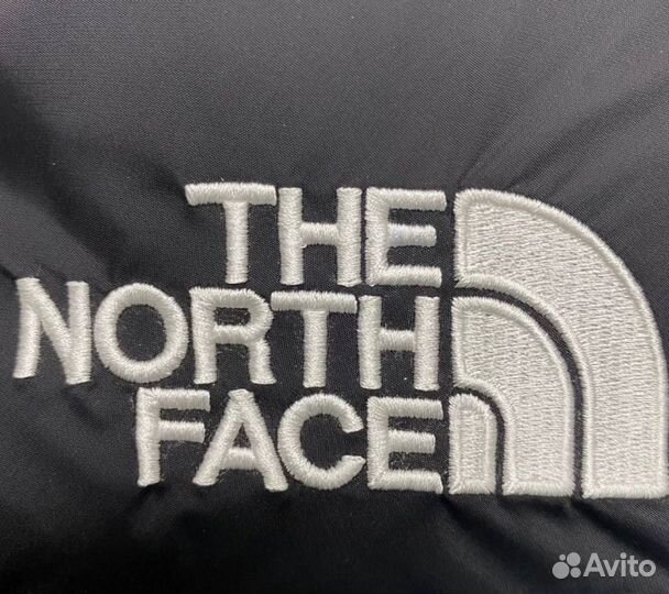 Куртка длинная The North Face 700 черная