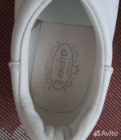 Кеды женские 36/туфли 36