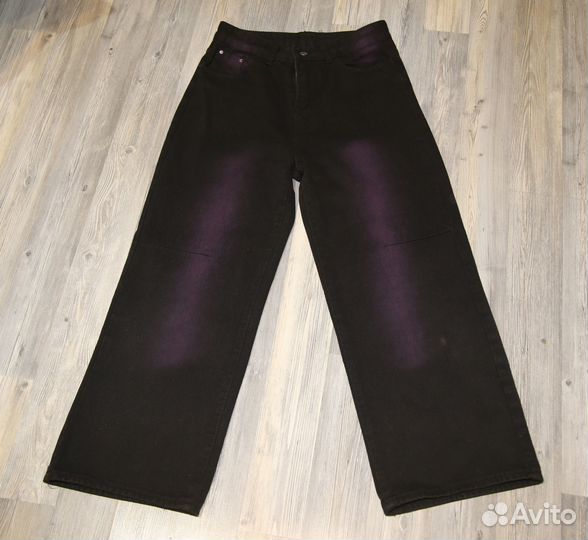 Джинсы женские широкие 44