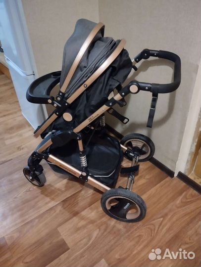 Коляска трансформер + автолюлька до 13 кг