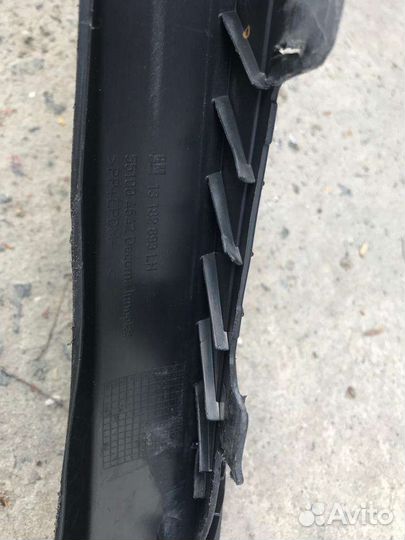 Юбка переднего бампера opel vectra 2007