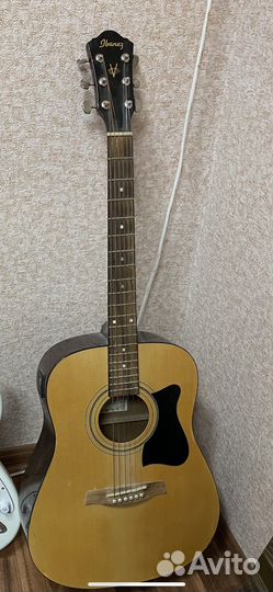 Гитара ibanez VC50NJP-NT с тюнером