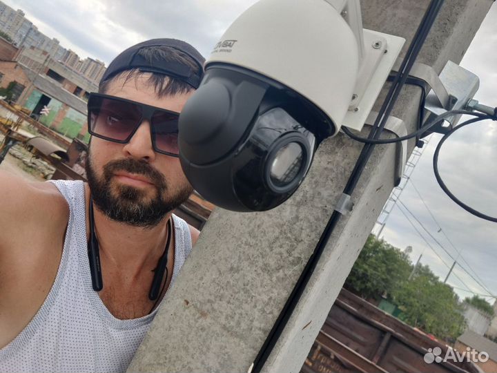 Установка видеонаблюдения,домофона,охранки