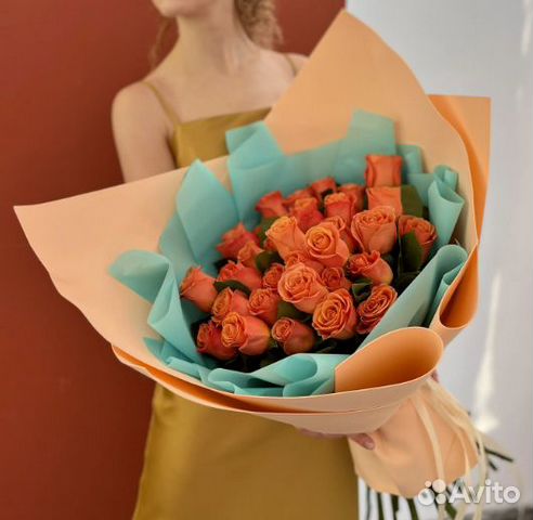 Букеты из роз, розы опт от 1шт объявление продам