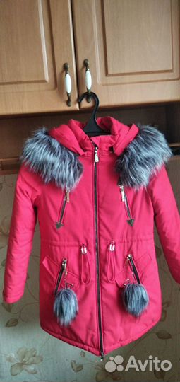 Парка зимняя для девочки