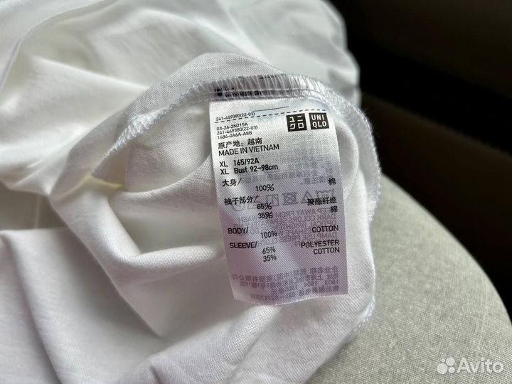 Женская футболка Uniqlo XL