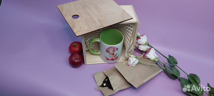 Коробка подарочная деревянная Собственная мастерск