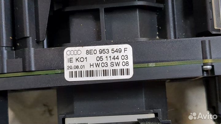 Переключатель поворотов и дворников Audi A4 (B6), 2002