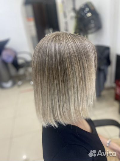 Окрашивание волос airtouch, шатуш