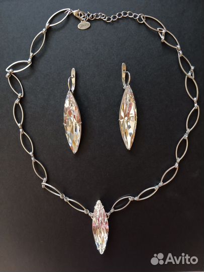 Ожерелье колье серебро