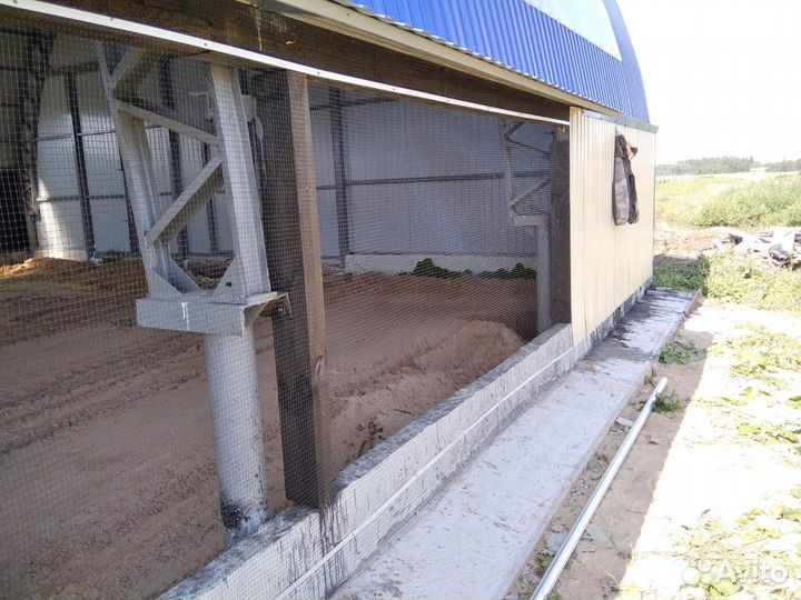 Шторы для коровника (Тканевые)