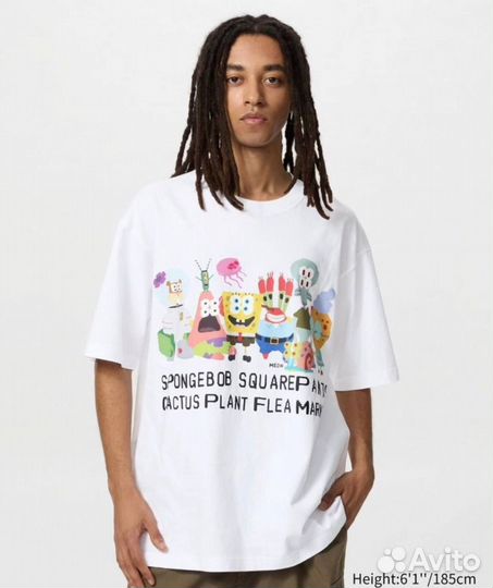 Худи и футболки uniqlo x cpfm x sponge