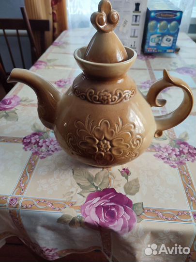 Чайник керамический СССР винтаж