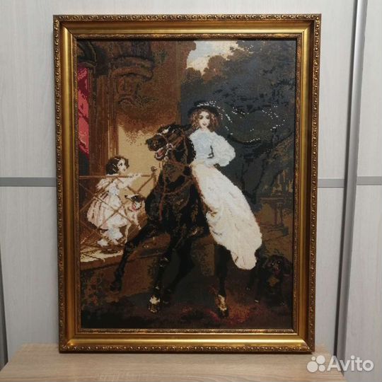 Картина ручной работы большая