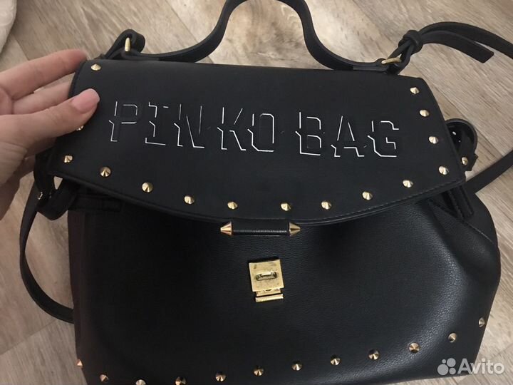 Сумка pinko bag чёрная