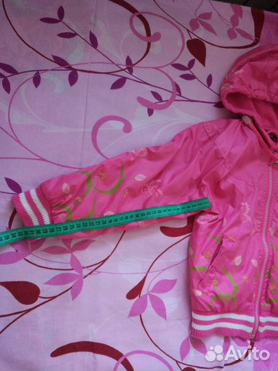 Детские вещи(куртки, лонгслив) на девочку 4-7 лет