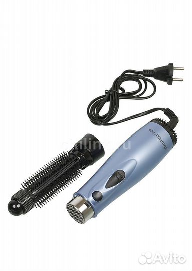 Новый Фен-щетка Polaris PHS0745, голубой