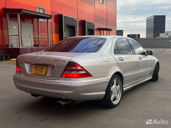 В разбор из Японии Mercedes-Benz W220 M113.986 5.5