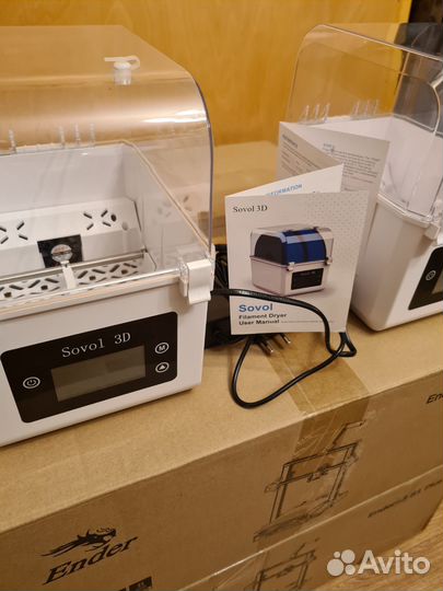 2шт. Новых. Creality Ender 3 S1 Plus 3D принтер