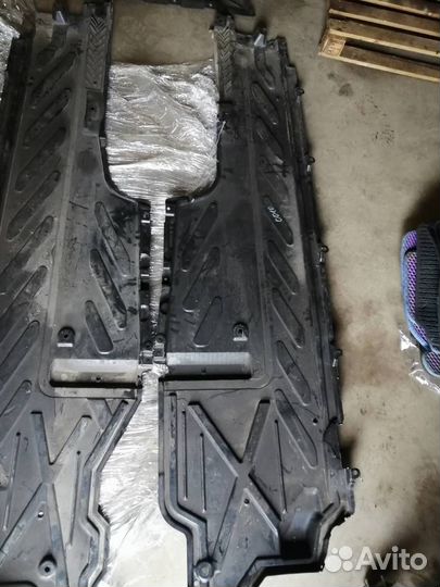 Защита днища левая Mercedes-Benz GLC-Класс X253/C