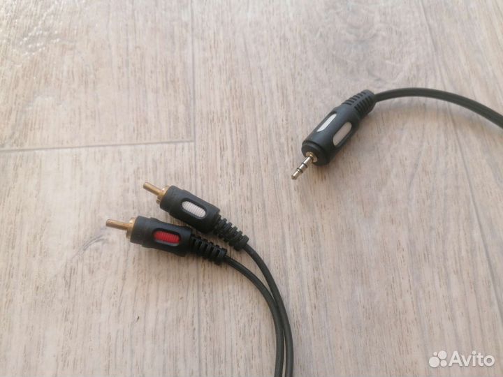 Кабели аудио 3.5 мм RCA тюльпан
