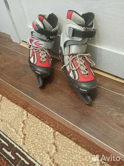 Коньки раздвижные 34 37