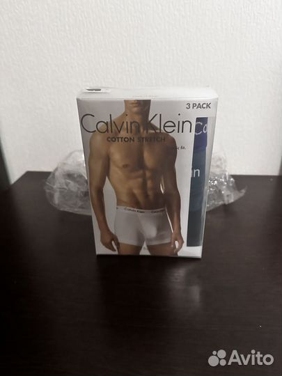 Брендовые муж. трусы Calvin Klein Underwear М 3х