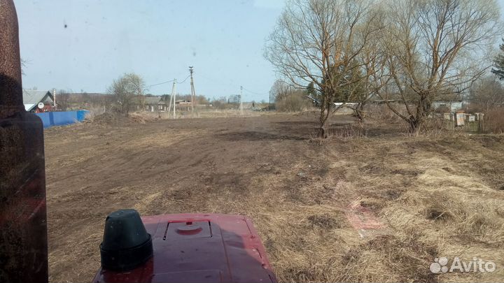 Услуги трактора экскаватора