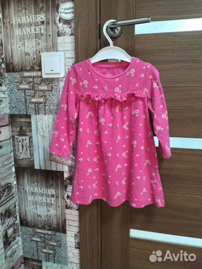 Платья для девочки (двойни) 92