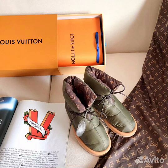 Сапоги зимние женские Louis Vuitton