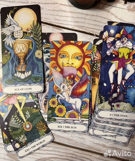 Tarot of a moon garden