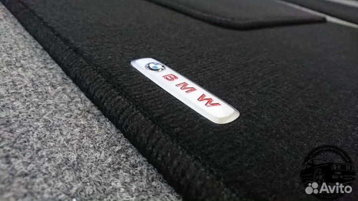 Автоковрики для BMW 7 серии e23, графит