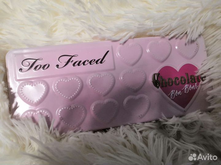 Палетка теней too faced chocolate bon bons