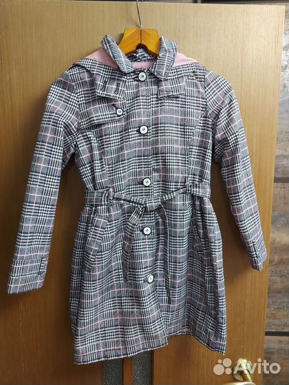 Плащ для девочки 140