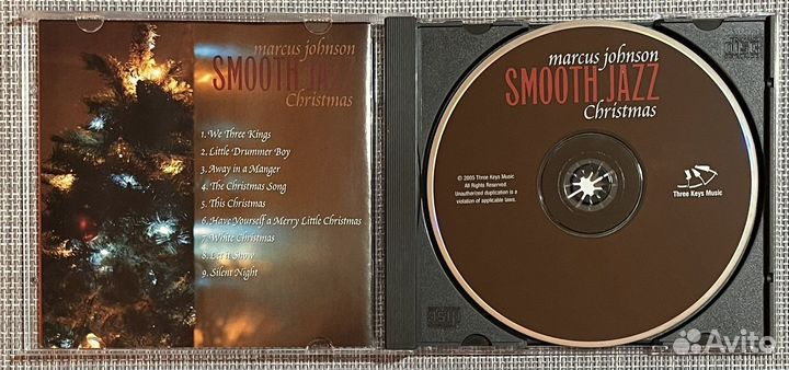 Marcus Johnson-Smooth Jazz Christmas CD
