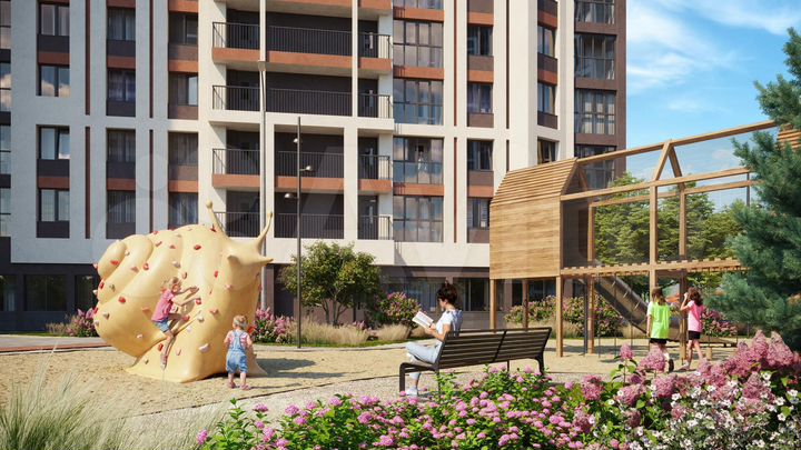 2-к. квартира, 56,8 м², 20/25 эт.