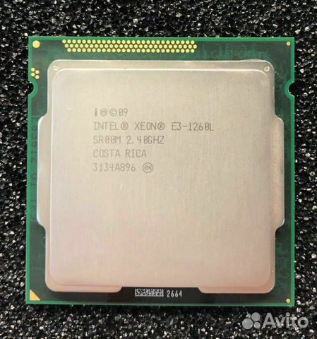 Intel Xeon E3-1260L Sandy Bridge (LGA1155, 2400 Mh