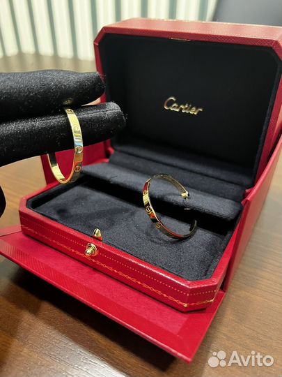 Серьги Cartier Love