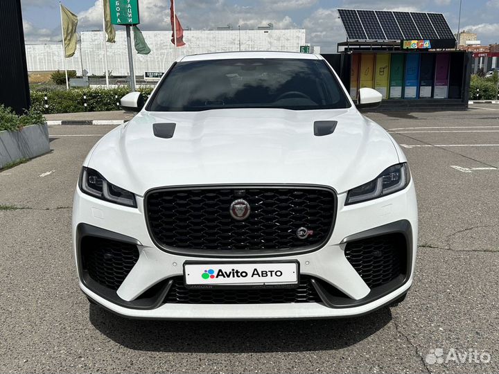 Jaguar F-Pace 5.0 AT, 2021, 10 000 км